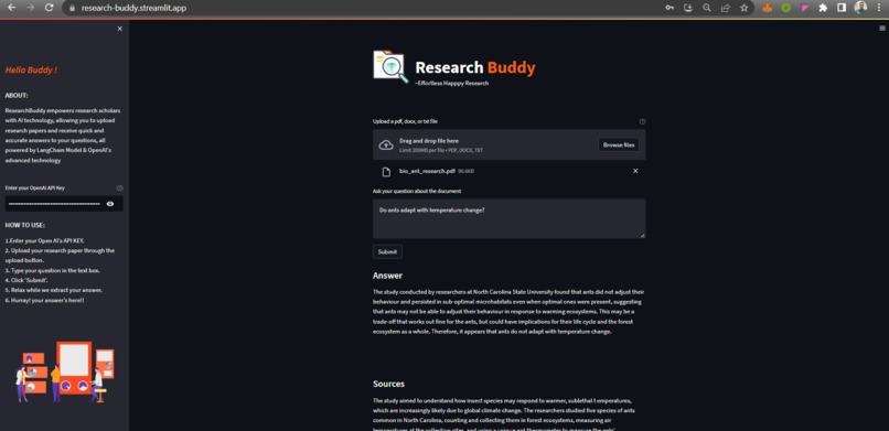 Research Buddy – screenshot 1