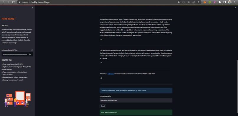 Research Buddy – screenshot 2