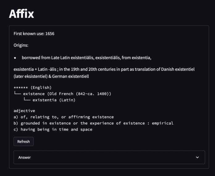 Affix – screenshot 1