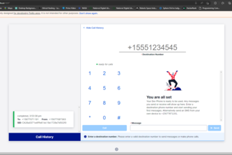 First Outbound phone call using Twilio Challenge Day 3