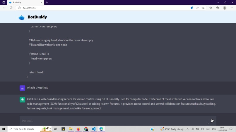 Chat Bot  – screenshot 2