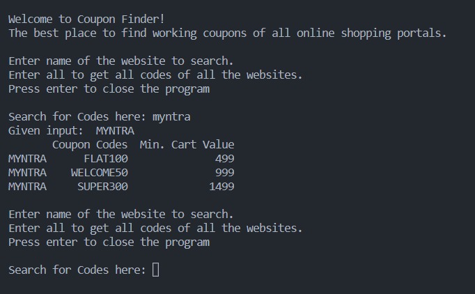 Coupon Finder – screenshot 4