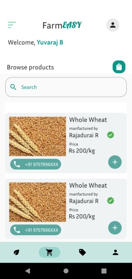 FarmEasy -Application to help farmers earn more profit (D2C) – screenshot 2