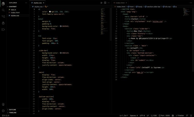 Chatbot with GPT – screenshot 5
