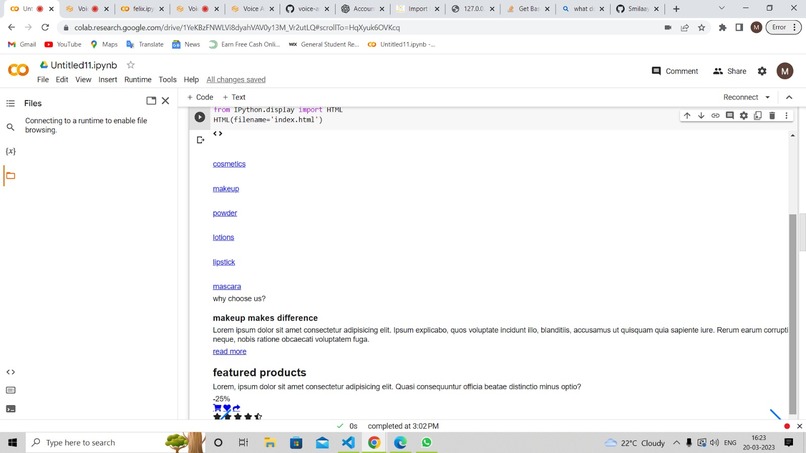 Voice Assistant for Visually Impaired people – screenshot 3