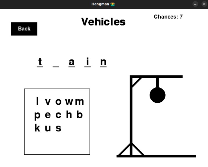Hangman Game – screenshot 2
