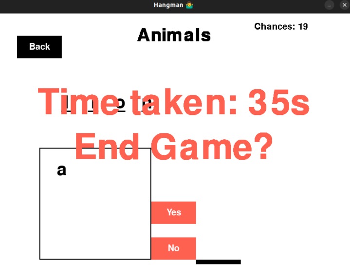 Hangman Game – screenshot 3