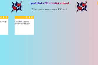 SparkPositivity Website