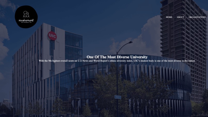 University Involvement – screenshot 1