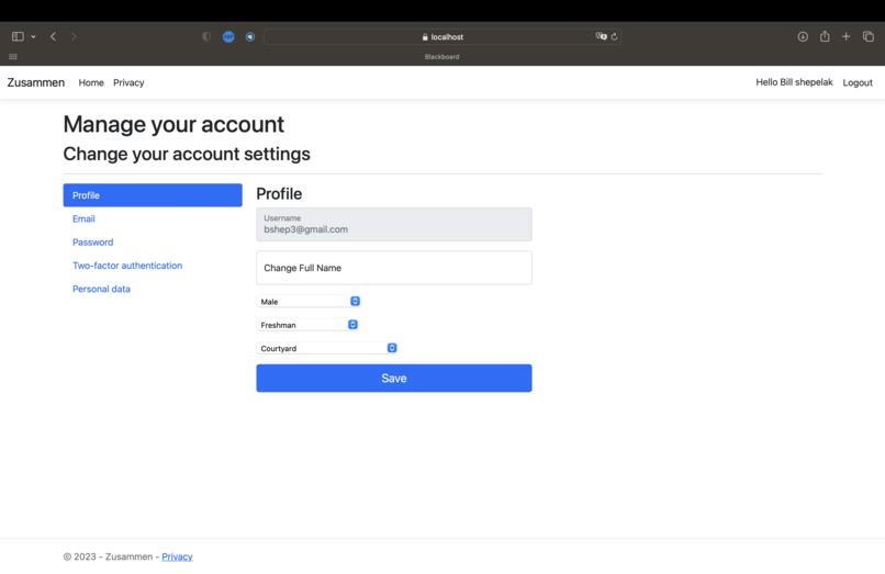 Zusammen – screenshot 2