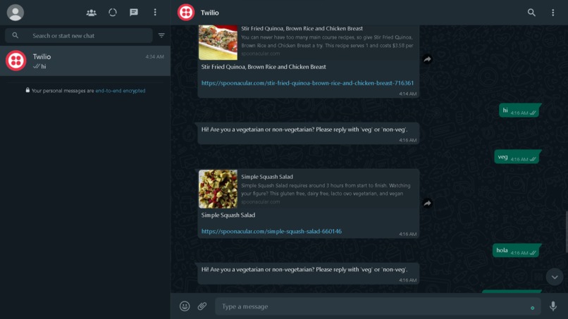 Recipe Generator – screenshot 1