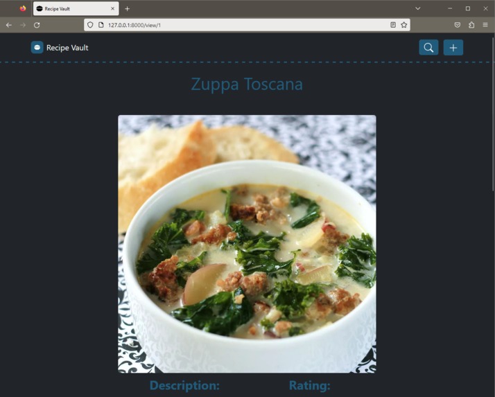 Recipe Vault – screenshot 4