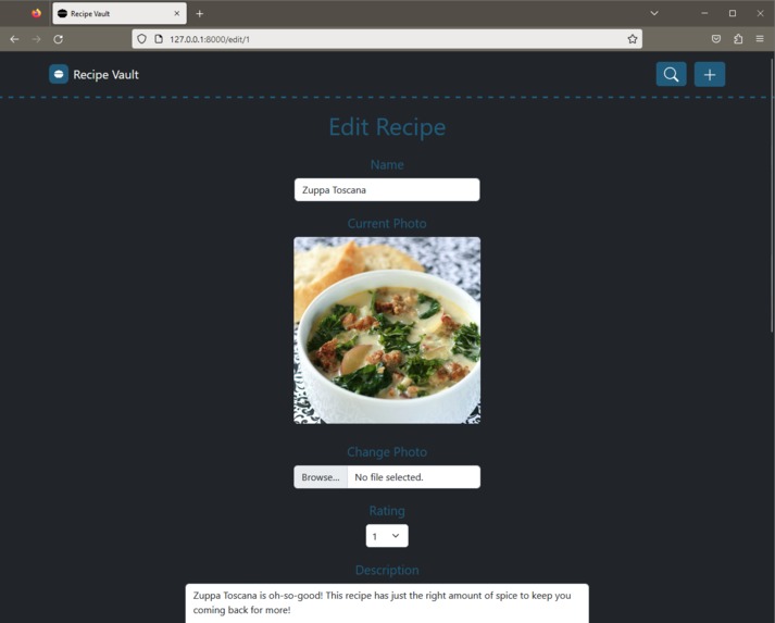 Recipe Vault – screenshot 7
