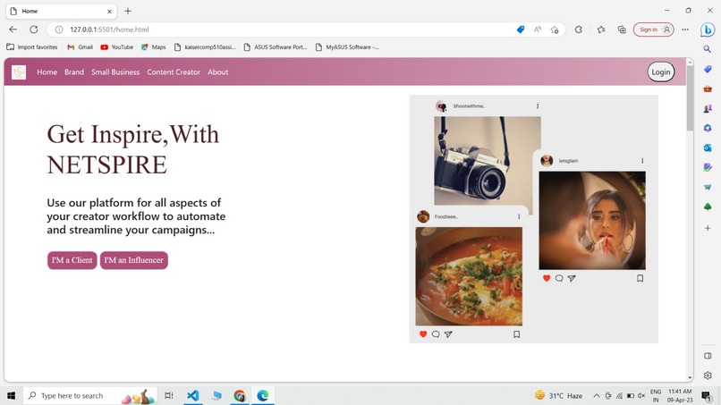 NetSpire (Influencer Marketing Hub) – screenshot 1