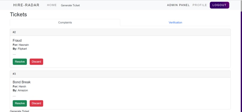 hireRadar – screenshot 10