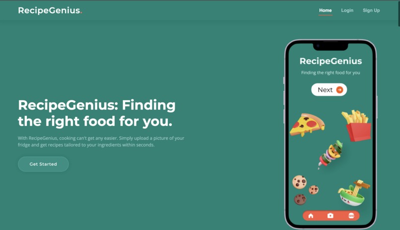 RecipeGenius – screenshot 1