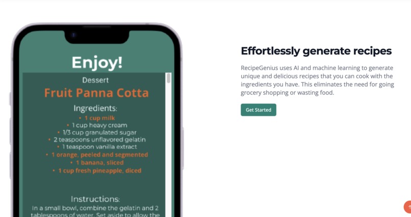 RecipeGenius – screenshot 2