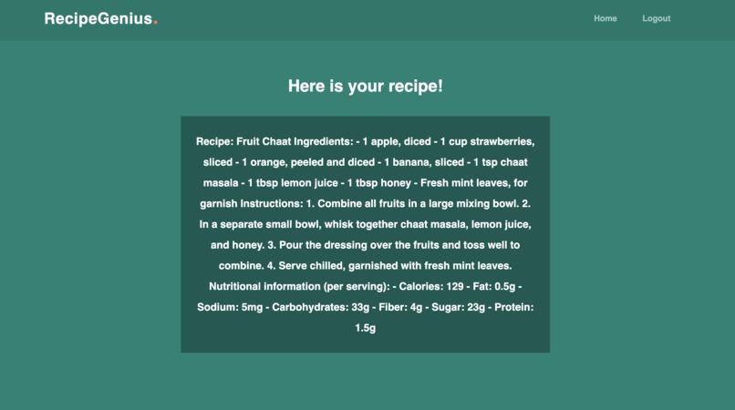 RecipeGenius – screenshot 11