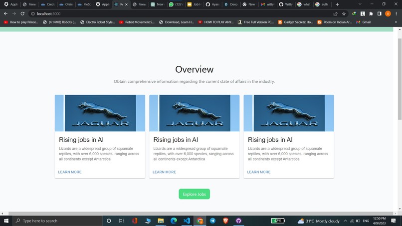 Job Hive - WittyHacks – screenshot 1