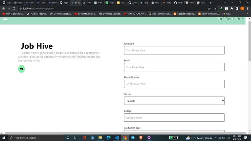Job Hive - WittyHacks – screenshot 6