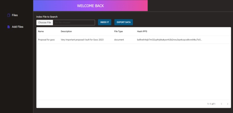 NXT-SEARCH – screenshot 2