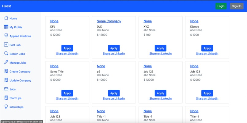 Hirest  – screenshot 2