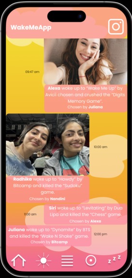 WakeMe App – screenshot 3