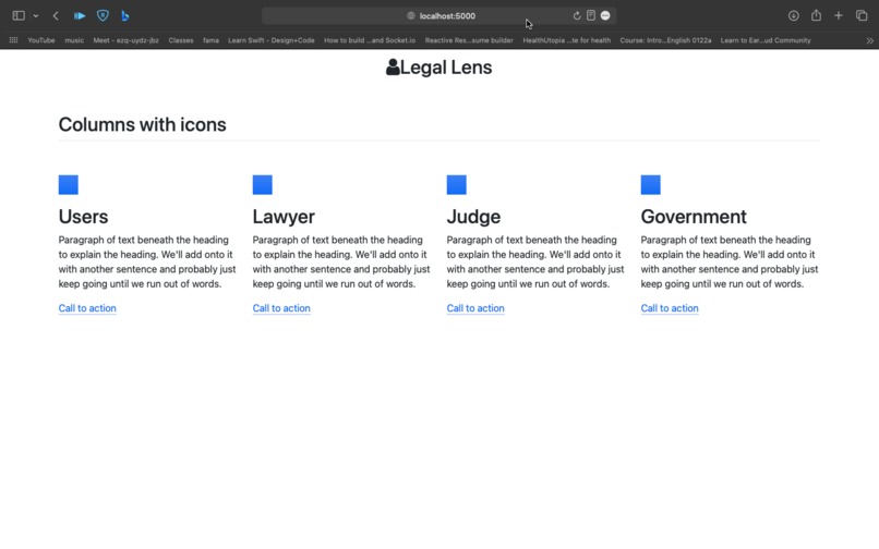 LegalLens  – screenshot 1