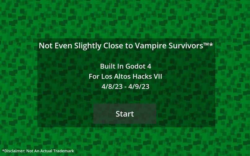 (Team 95) Not Even Slightly Close To Vampire Survivors – screenshot 1