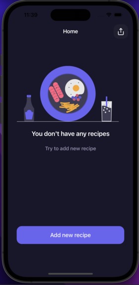 Recipe wizard – screenshot 2