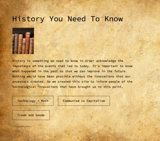 106 History You Need To Know – screenshot 1