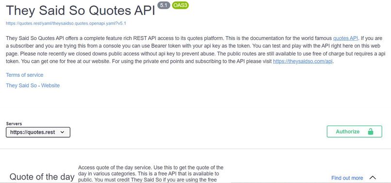Quote-Generator – screenshot 2