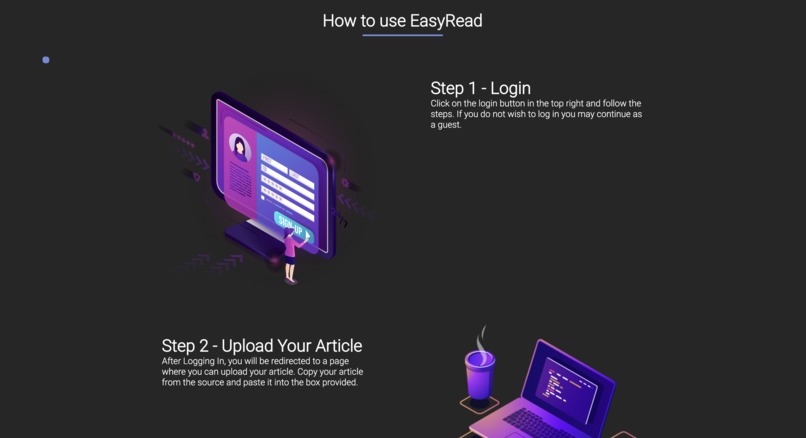 EasyRead | Team 120 – screenshot 2