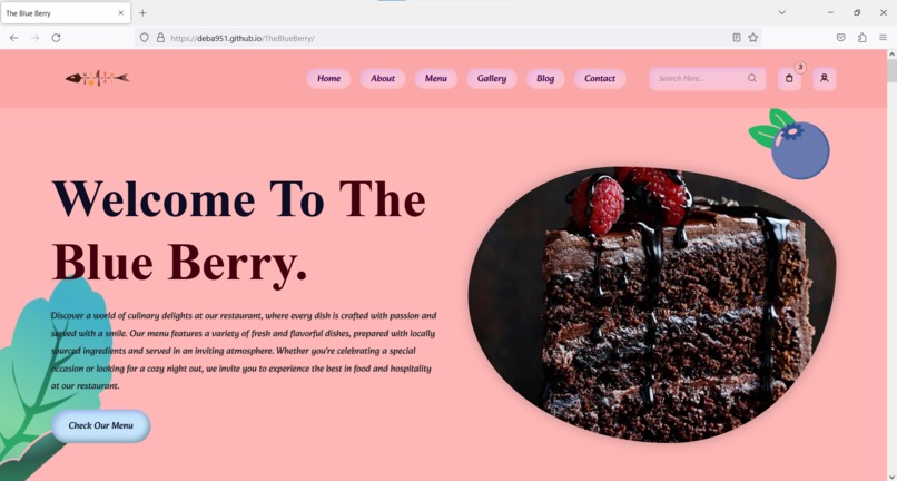 The BlueBerry – screenshot 1