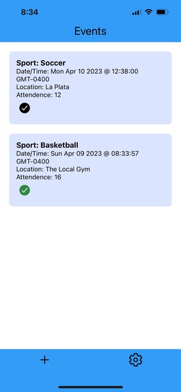 SportConnect – screenshot 5