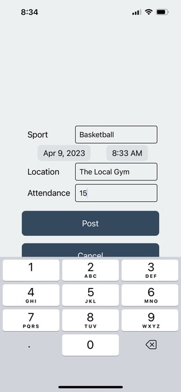 SportConnect – screenshot 4