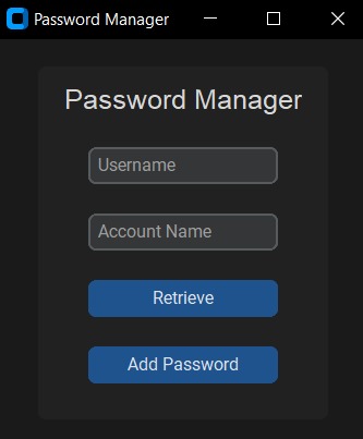 Password Manager – screenshot 1
