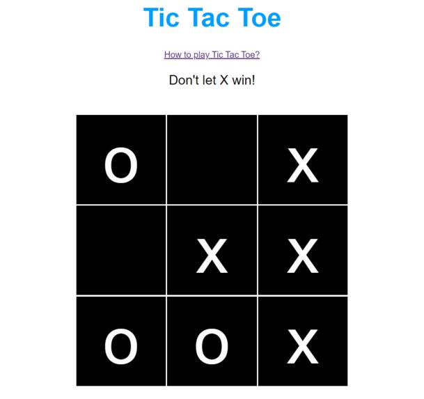 Tic Tac Toe Game – screenshot 1