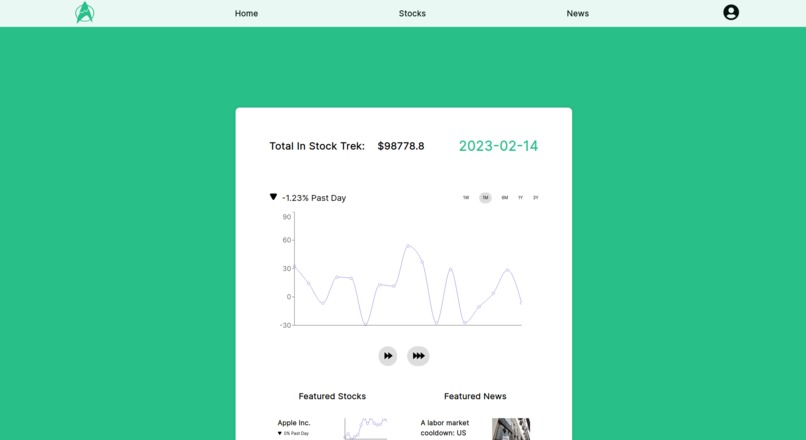 Stock Trek – screenshot 1