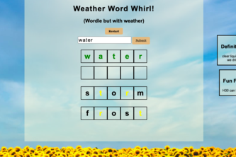 Weather Word Whirl