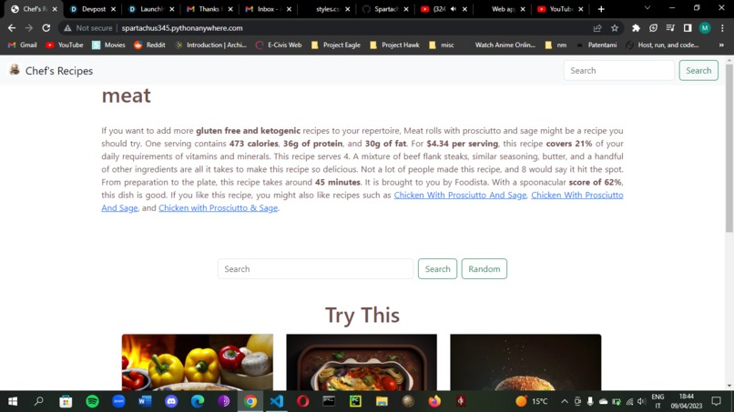 Chef's Recipes – screenshot 4