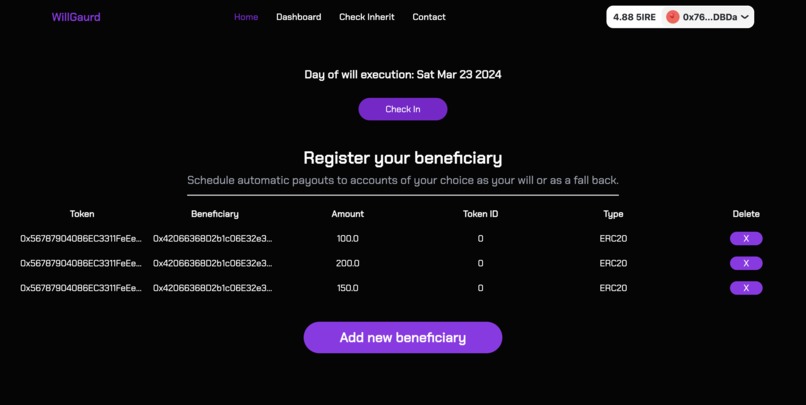 WillGuard – screenshot 1