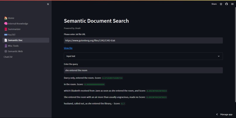 AI4QE – screenshot 2