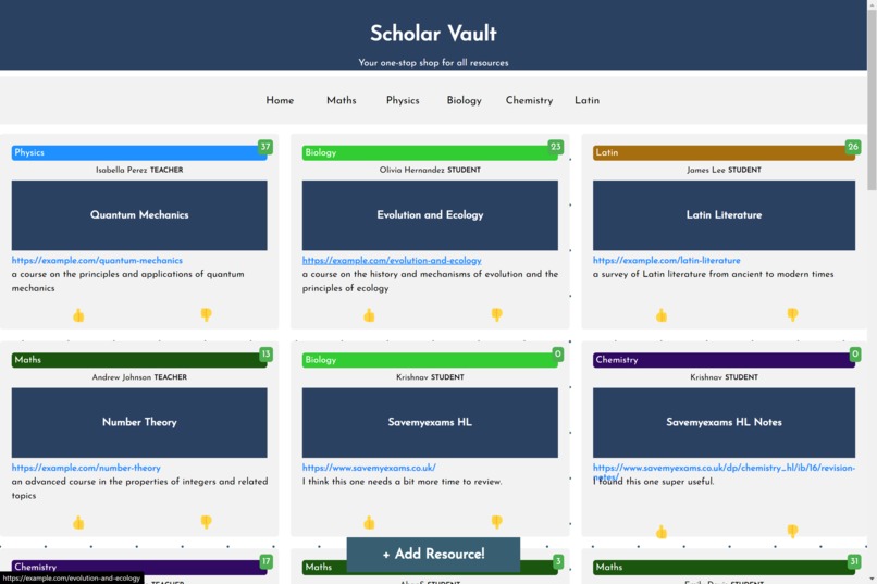 Scholar Vault – screenshot 9