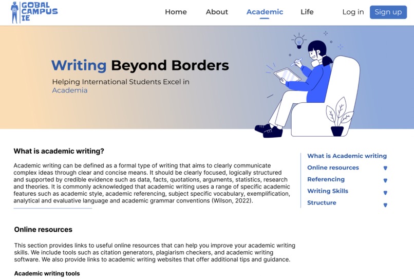 GlobalCampusIE – screenshot 3