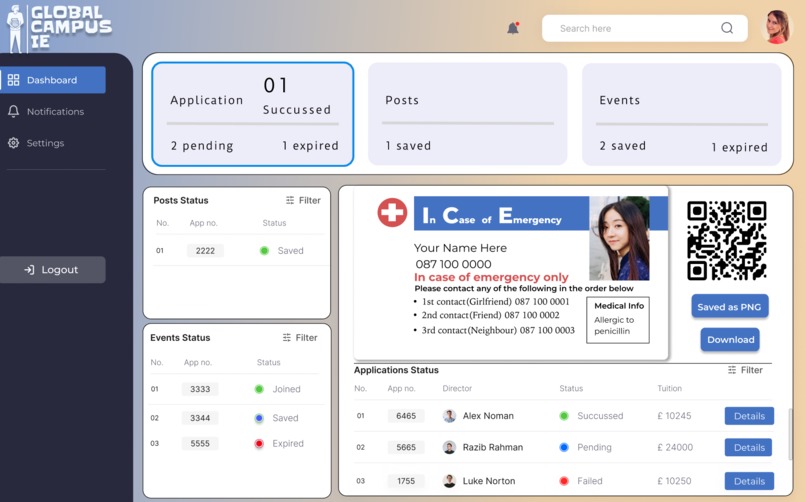 GlobalCampusIE – screenshot 6
