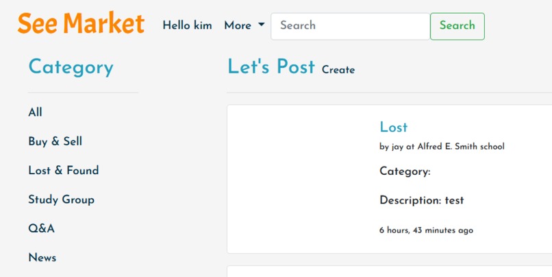 SeeMarket – screenshot 1