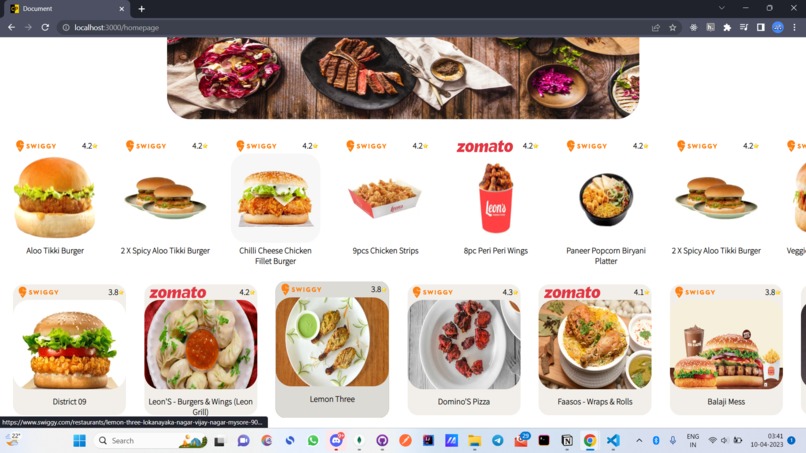 Easy Food Comparision Website – screenshot 6