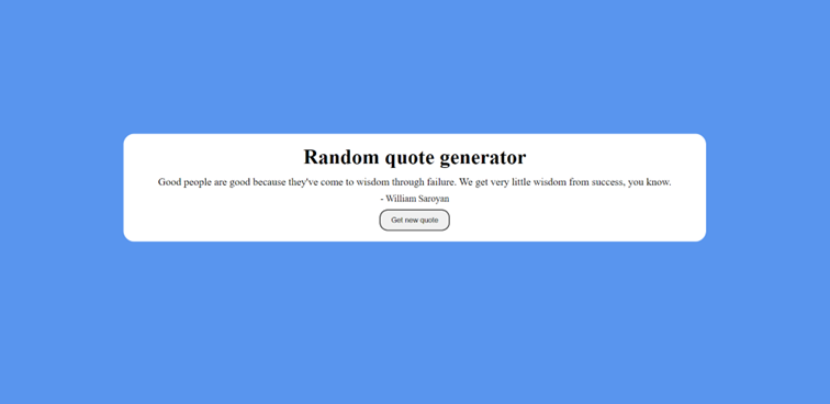 Random Quote Generator Devpost Random Quote Generator Devpost