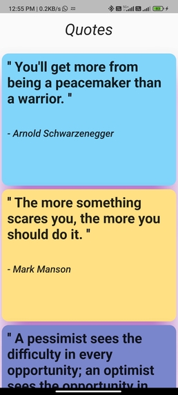 Daily Quotes – screenshot 2